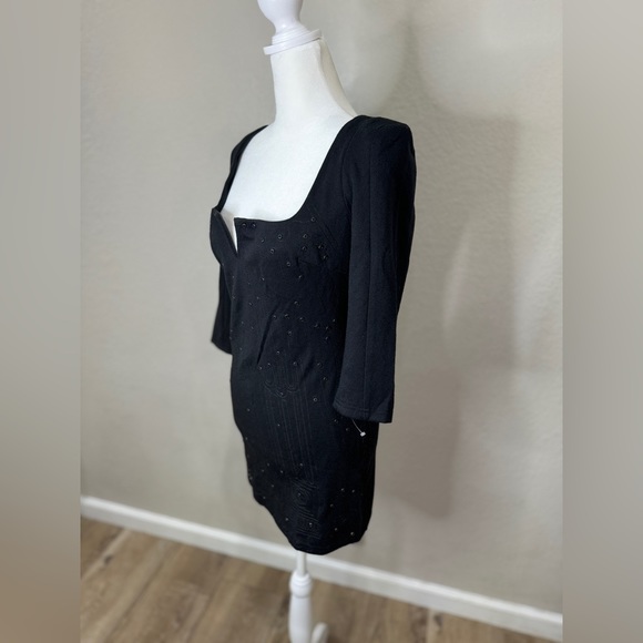🆕 LUCY PARIS BLACK DRESS - Picture 3 of 10